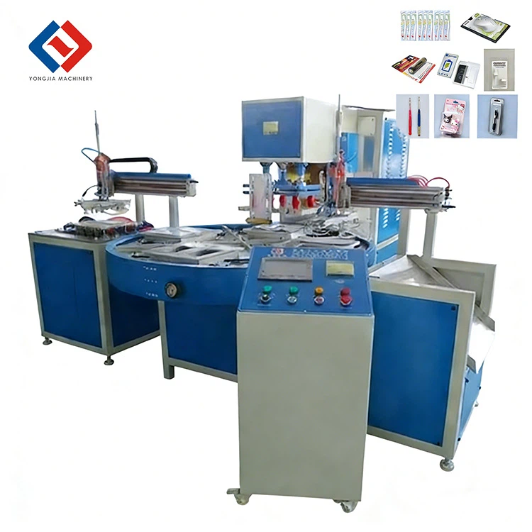 Plastforseglings- og skæremaskine